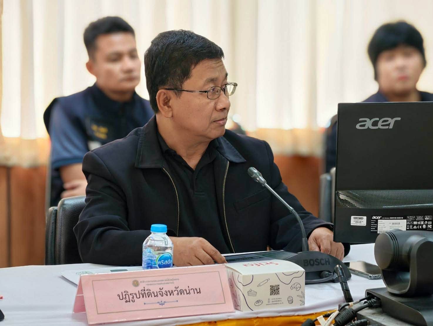title - รองเลขาธิการ ส.ป.ก. ลงพื้นที่น่าน ติดตาม รมช.กษ. แก้ปัญหาน้ำท่วมพร้อมเร่งเยียวยาเกษตรกรใรพื้นที่